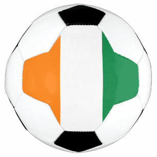 Flagge von Côte d'Ivoire Fußball