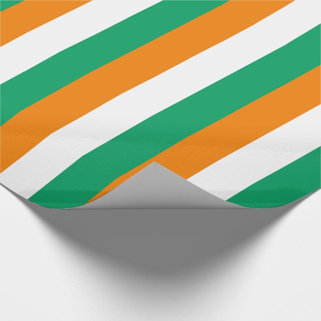 Flagge von Côte d'Ivoire Geschenkpapier (Ecke)