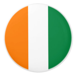 Flagge von Côte d'Ivoire Keramikknauf