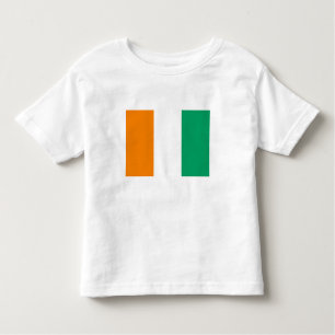 Flagge von Côte d'Ivoire Kleinkind T-shirt