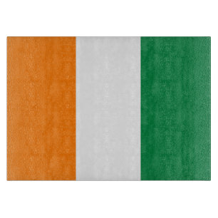 Flagge von Côte d'Ivoire Schneidebrett