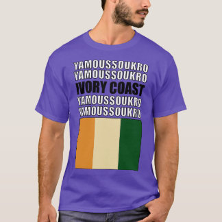 Flagge von Côte d'Ivoire T-Shirt