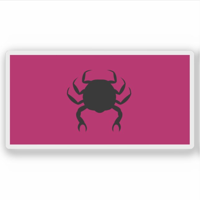 Flagge von Courland (Naval), Republik Gambia Aufkleber (Vorderseite)