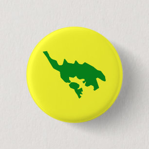 Flagge von Culebra, Puerto Rico Button