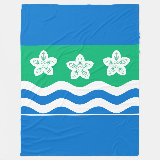 Flagge von Cumberland Fleece Blanket (Vorderseite)