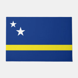 Flagge von Curaçao Fußmatte