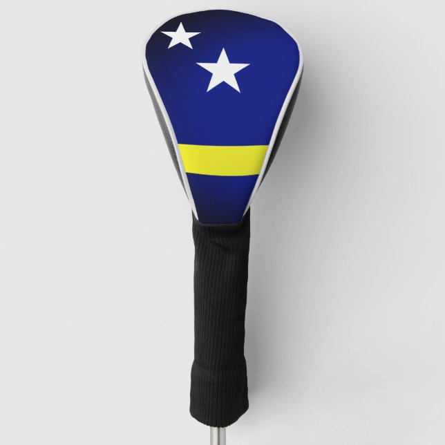 Flagge von Curaçao Golf Headcover (Vorderseite)