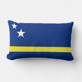 Flagge von Curaçao Lendenkissen