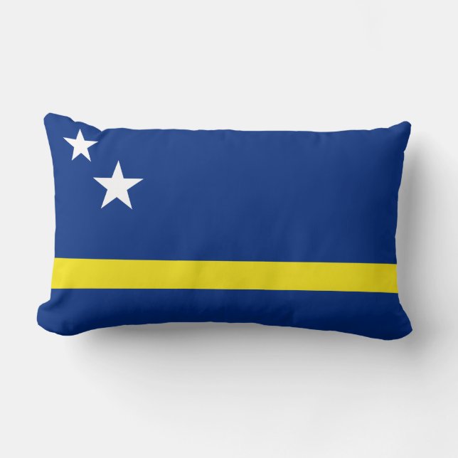 Flagge von Curaçao Lendenkissen (Vorderseite)