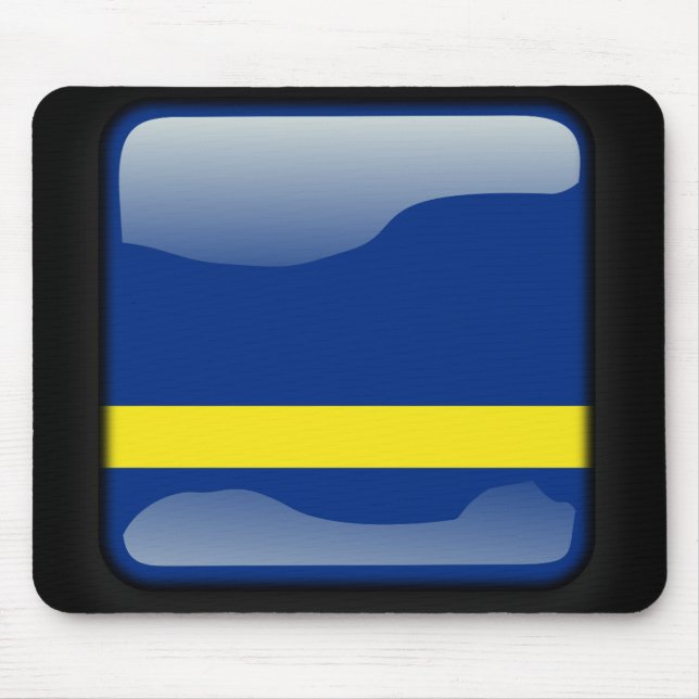 Flagge von Curacao Mousepad (Vorne)