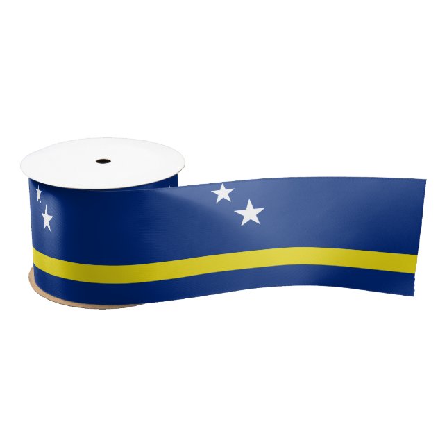 Flagge von Curaçao Satinband (Spule)
