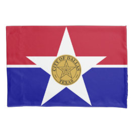 Flagge von Dallas (Texas) Kissenbezug