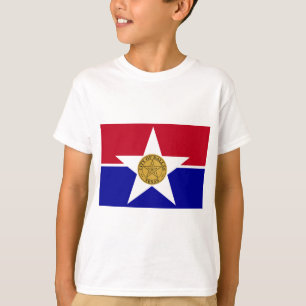 Flagge von Dallas (Texas) T-Shirt
