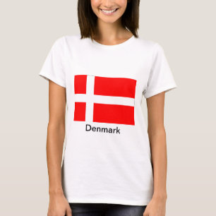 Flagge von Dänemark T-Shirt