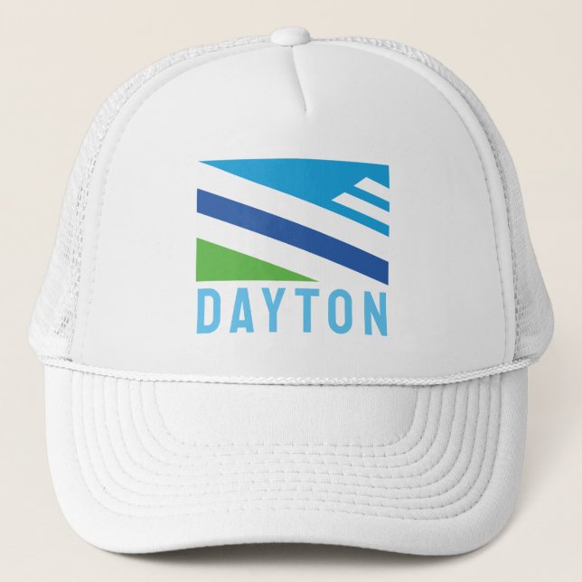 Flagge von Dayton, Ohio (2021) Truckerkappe (Vorderseite)