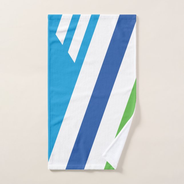 Flagge von Dayton, Ohio Handtuch (Handtuch)