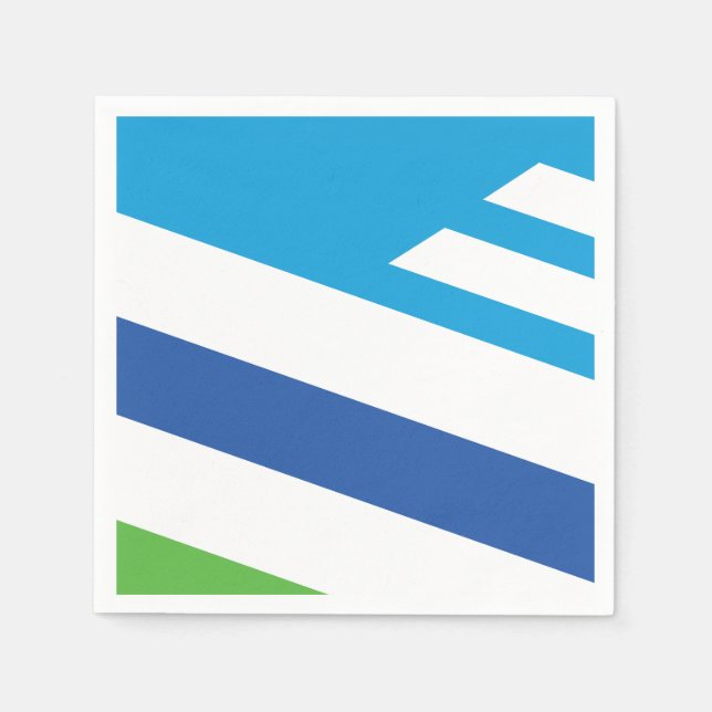 Flagge von Dayton, Ohio Serviette (Vorderseite)