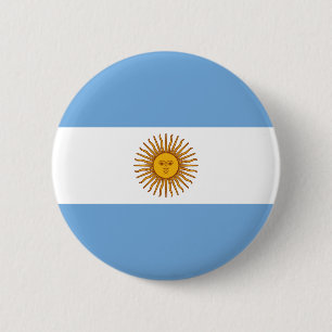 Flagge von De Argentinien Argentinien-Bandera Button