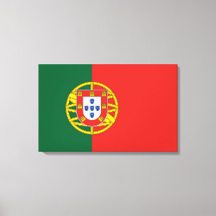Flagge von De Portugal Portugal-Bandeira Leinwanddruck