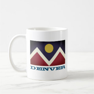 Flagge von Denver, Colorado Kaffeetasse