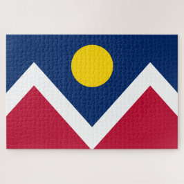 Flagge von Denver (Colorado, USA) Puzzle
