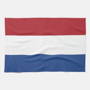 Flagge von der Niederlande Küchentuch