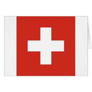 Flagge von der Schweiz - die Nationalflagge der