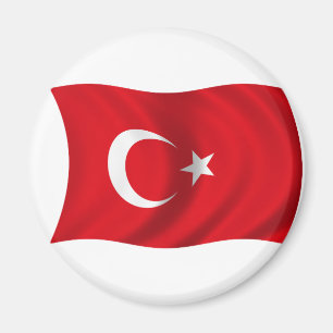Flagge von der Türkei Magnet