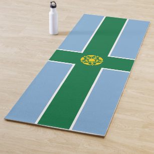 Flagge von Derbyshire (englischer Landkreis) Yogamatte