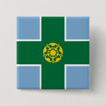 Flagge von Derbyshire (Landkreis von England, UK)
