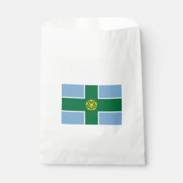 Flagge von Derbyshire (Landkreis von England, UK) Geschenktütchen