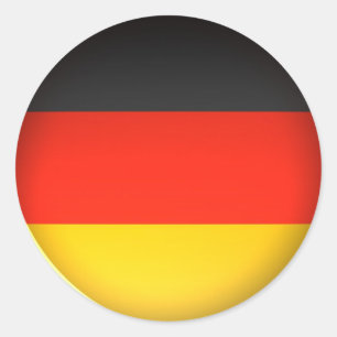 Flagge von Deutschland - Aufkleber