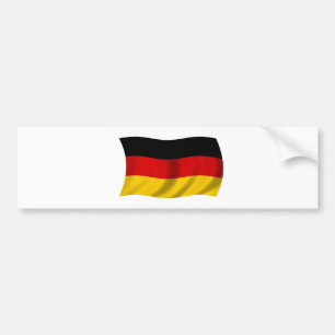 Flagge von Deutschland Autoaufkleber