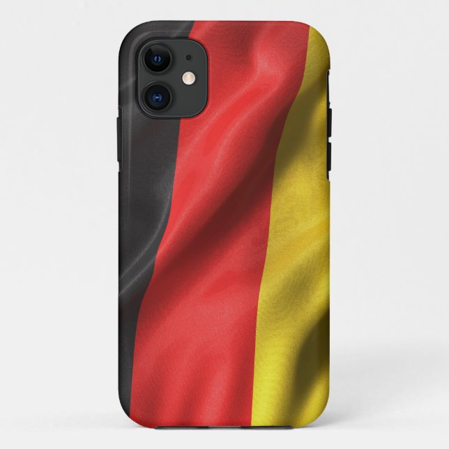 Flagge von Deutschland Case-Mate iPhone Hülle (Rückseite)