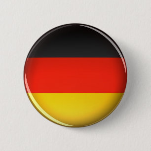 Flagge von Deutschland - Knopf Button
