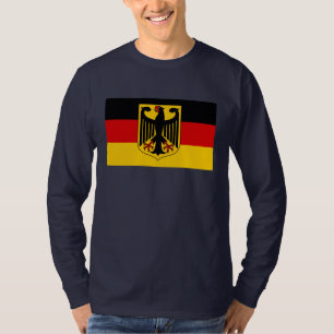 Flagge von Deutschland-Wappen T - Shirt