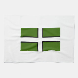 Flagge von Devon Küchentuch