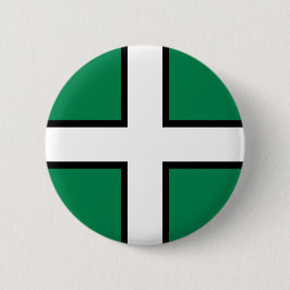 Flagge von Devon (Landkreis des Vereinigten Königr Button