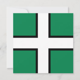 Flagge von Devon (Landkreis des Vereinigten Königr Karte