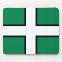 Flagge von Devon (Landkreis des Vereinigten Königr Mousepad