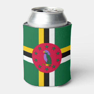 Flagge von Dominica Dosenkühler