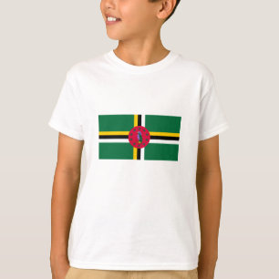Flagge von Dominica T-Shirt