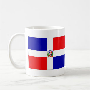 Flagge von Dominikanischer Republik Kaffeetasse