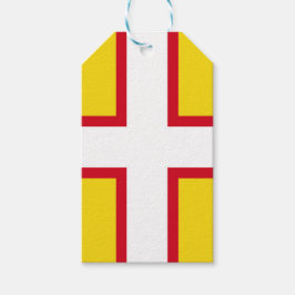 Flagge von Dorset (Landkreis des Vereinigten König Geschenkanhänger