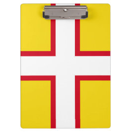 Flagge von Dorset (Landkreis des Vereinigten König Klemmbrett