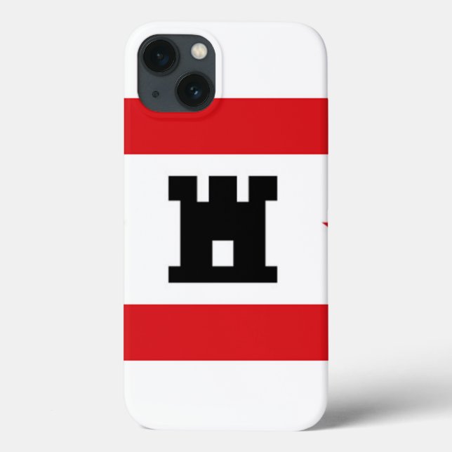 Flagge von Drenthe Case-Mate iPhone Hülle (Rückseite)