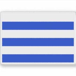 Flagge von Dünkirchen Aufkleber