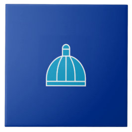 Flagge von Durban (Südafrika) Fliese