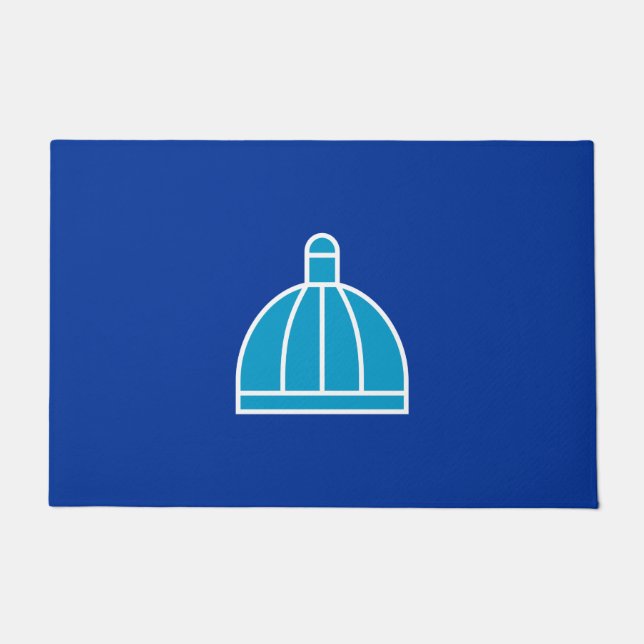 Flagge von Durban (Südafrika) Fußmatte (Vorderseite)