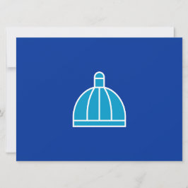 Flagge von Durban (Südafrika) Karte